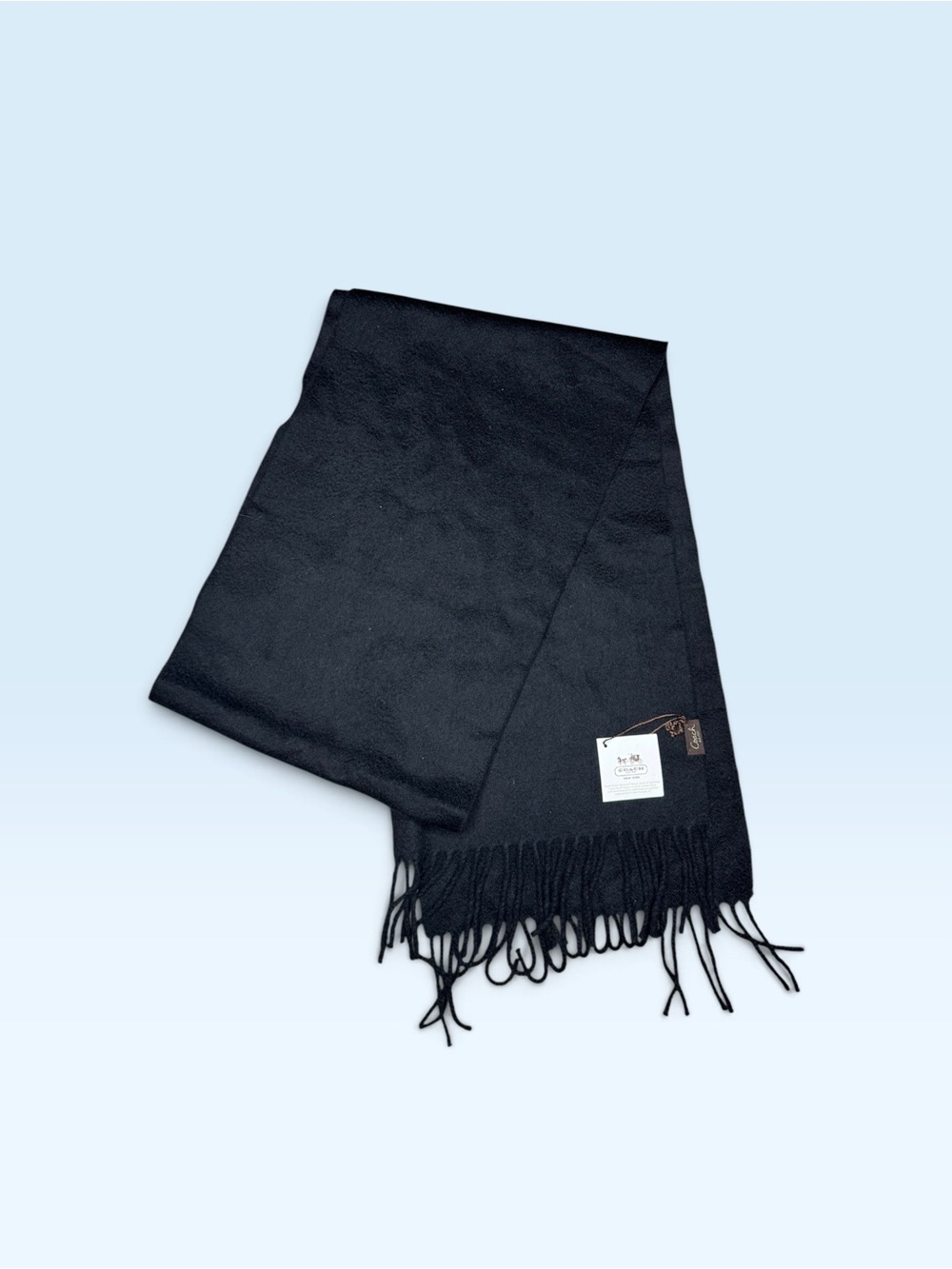 Coach Cashmere Wool Scarf